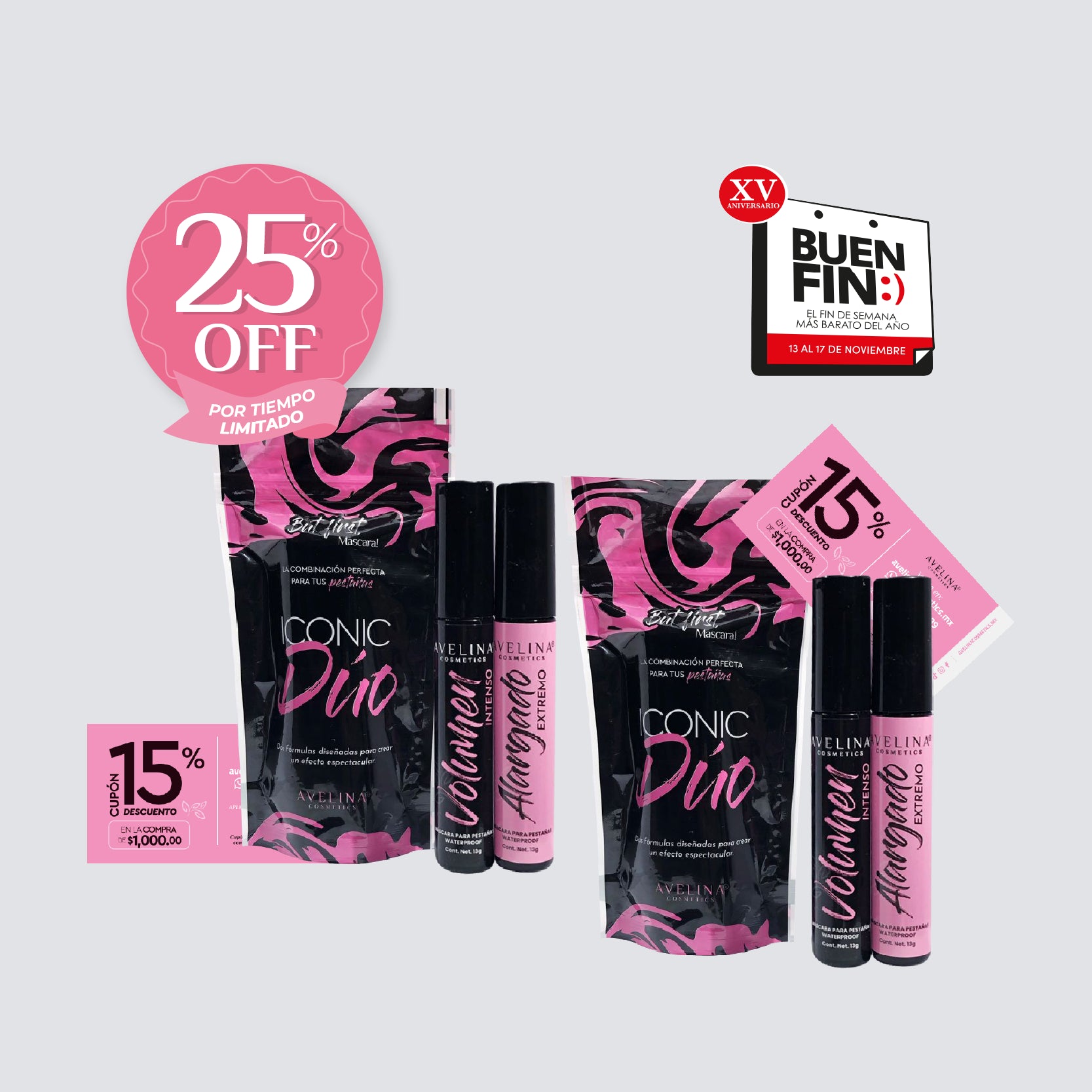 Iconic Dúo 2 piezas BUEN FIN