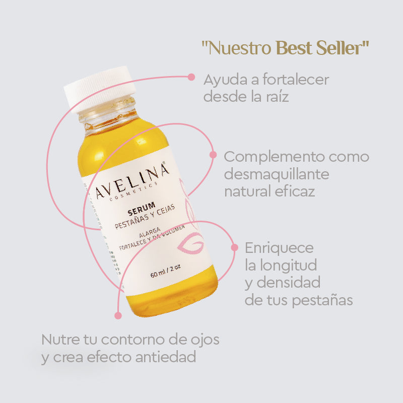 Serum Alargador de Pestañas y Cejas BUEN FIN