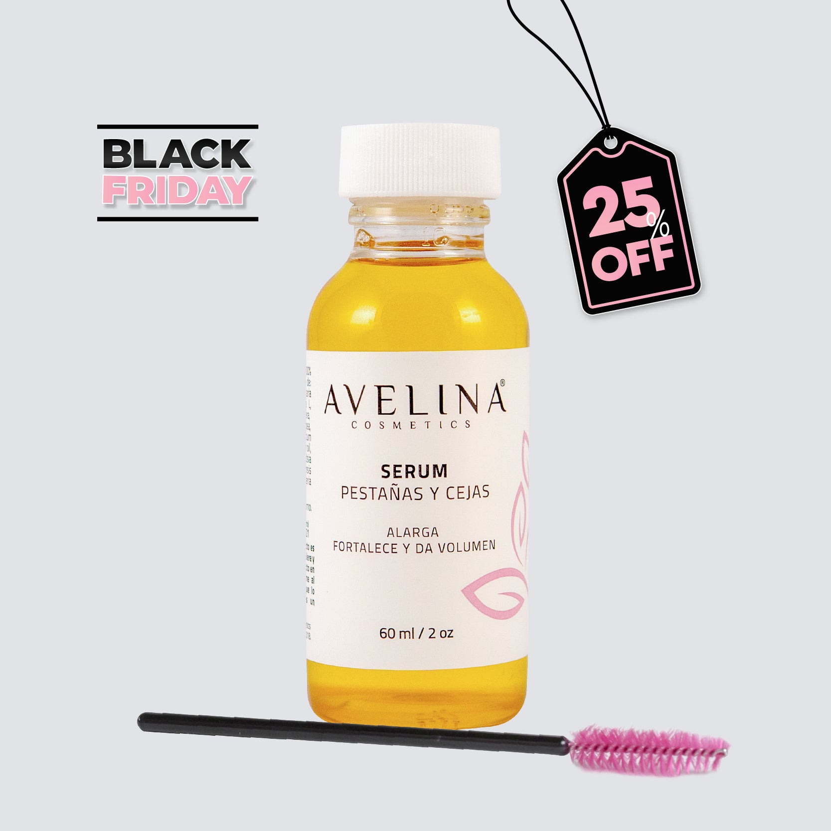 Serum Alargador de Pestañas y Cejas BLACK FRIDAY