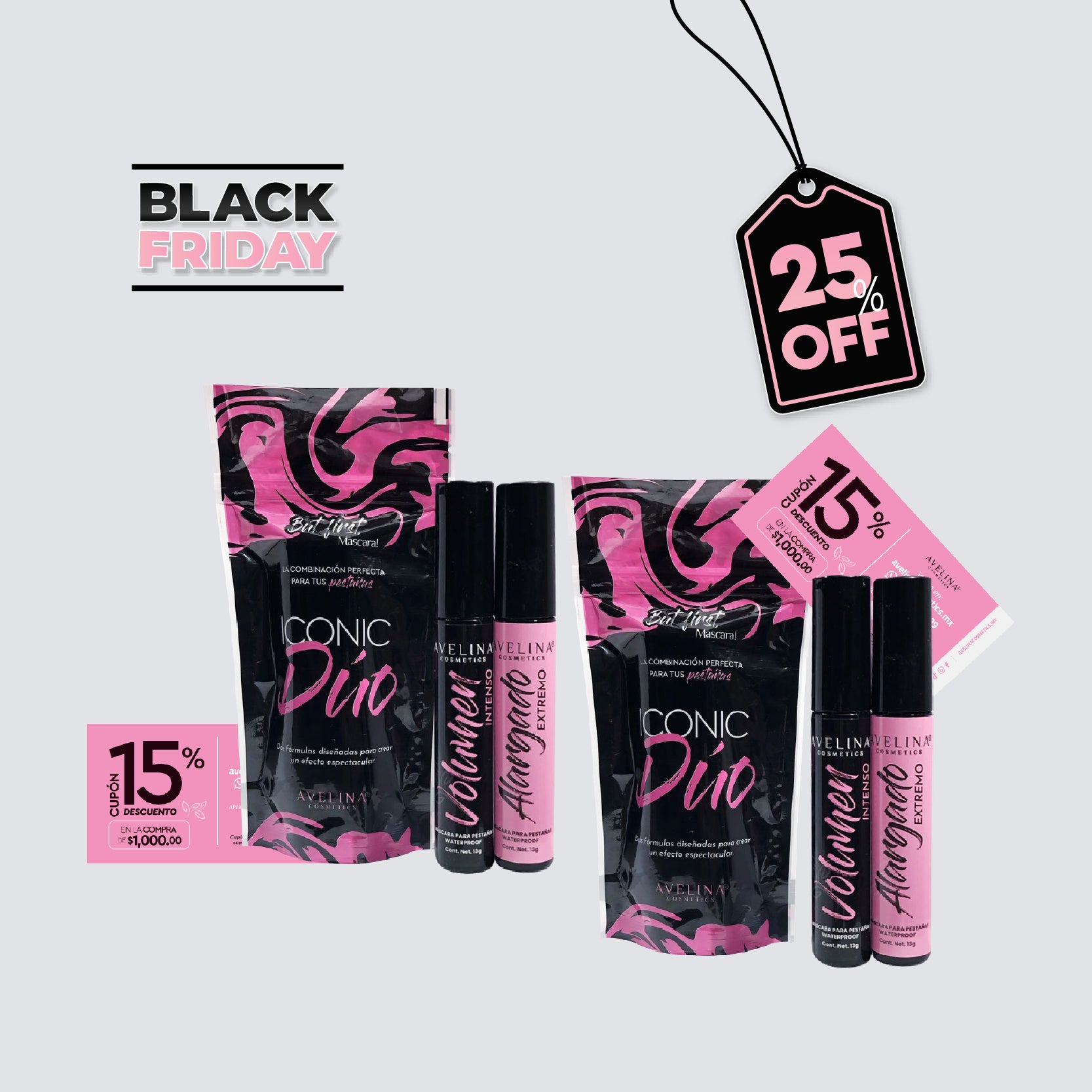 Iconic Dúo 2 piezas BLACK FRIDAY