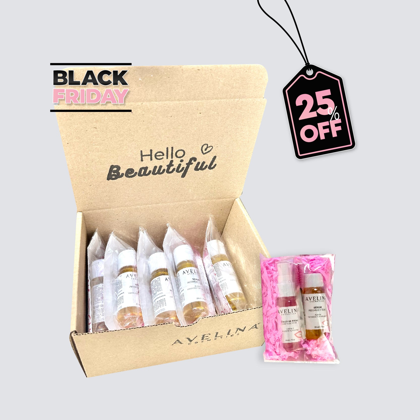 Mini Kit para regalar 5 piezas BLACK FRIDAY