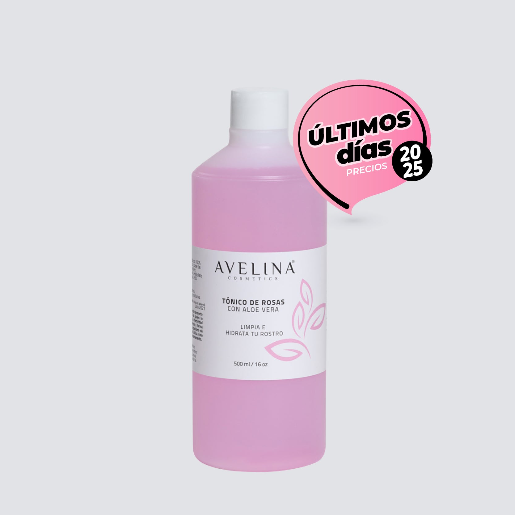 Tónico de Rosas 500 ml