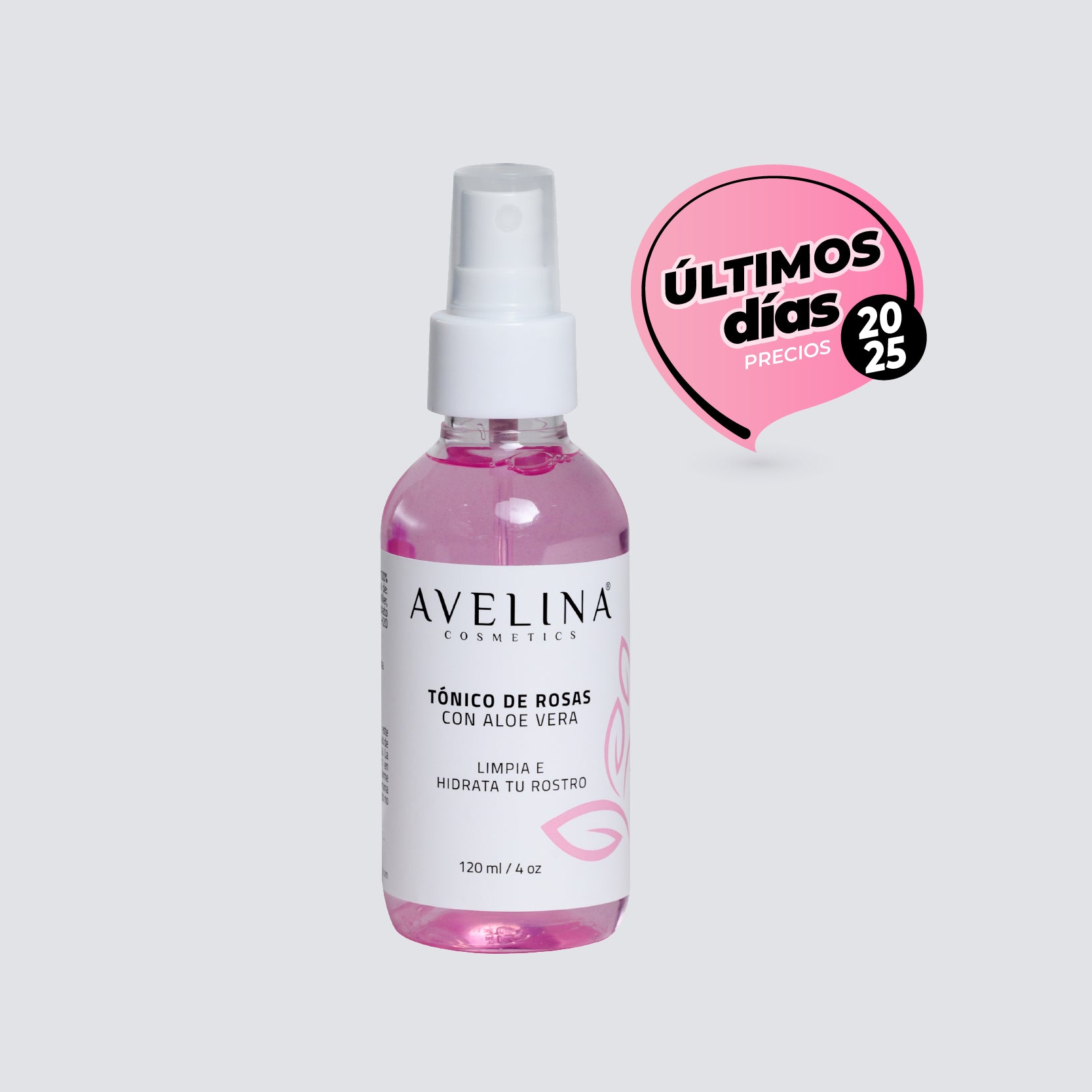 Tónico de Rosas 120 ml