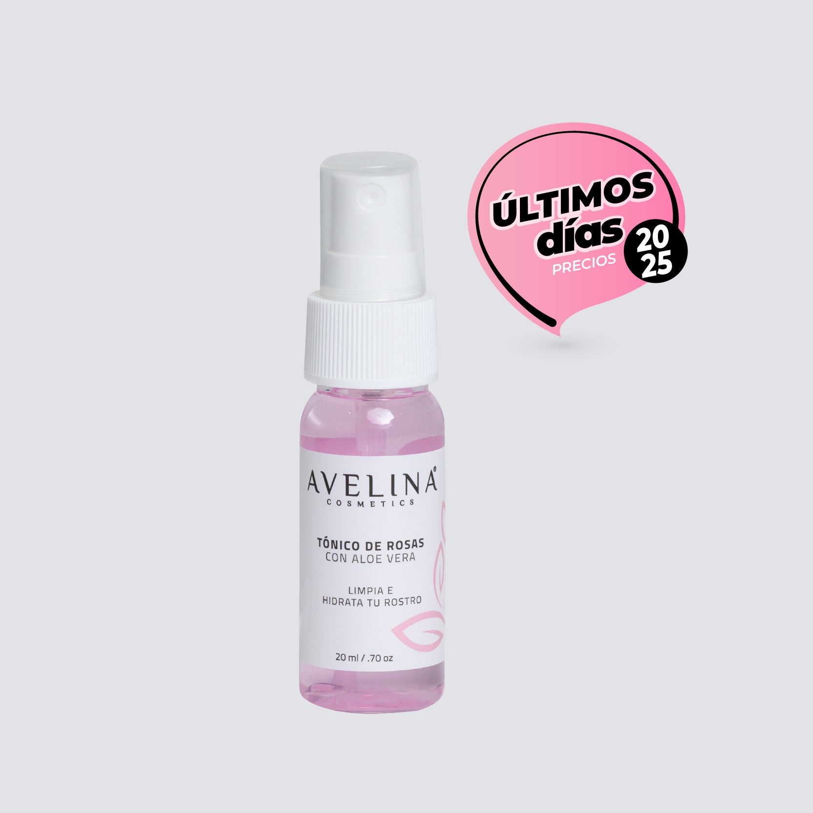 Tónico de Rosas 20 ml