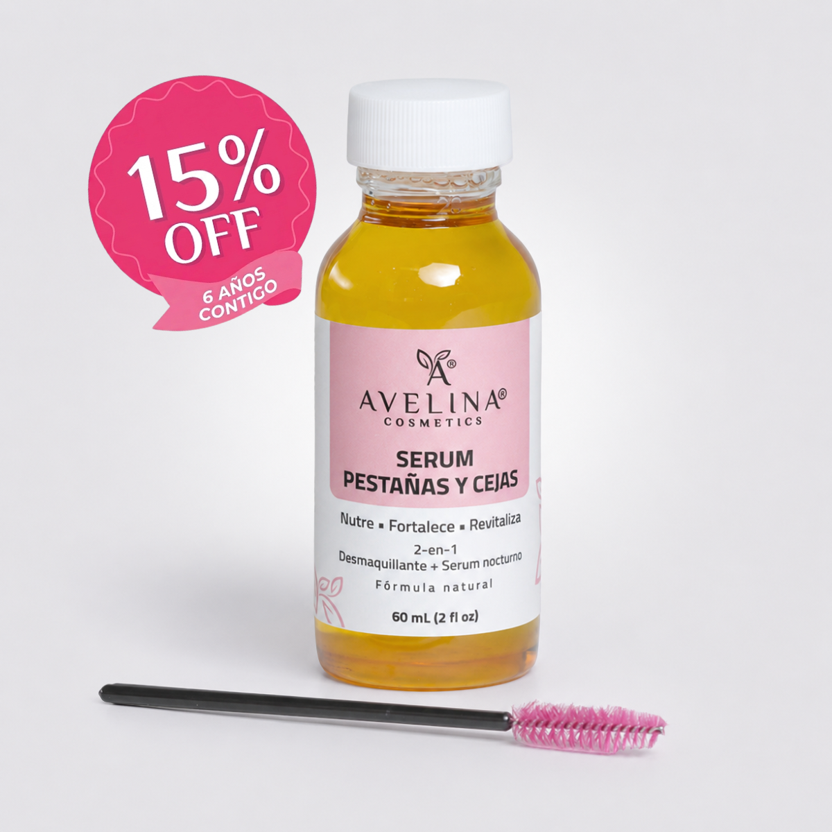 Serum Alargador de Pestañas y Cejas ANIVERSARIO