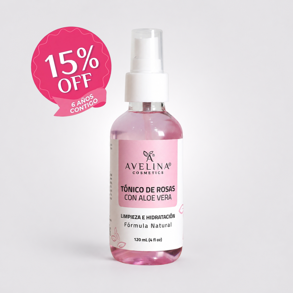 Tónico de Rosas 120 ml ANIVERSARIO
