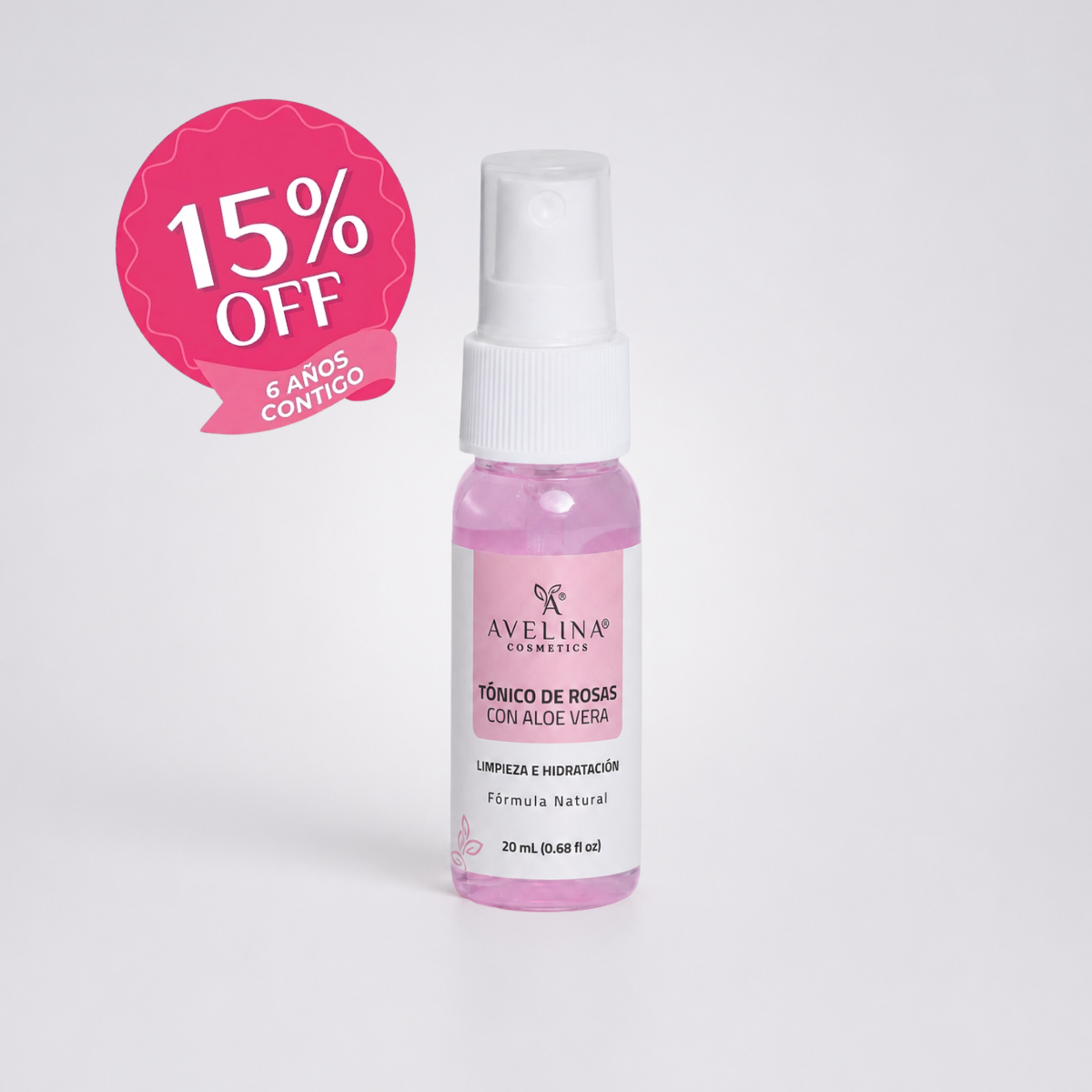Tónico de Rosas 20 ml ANIVERSARIO